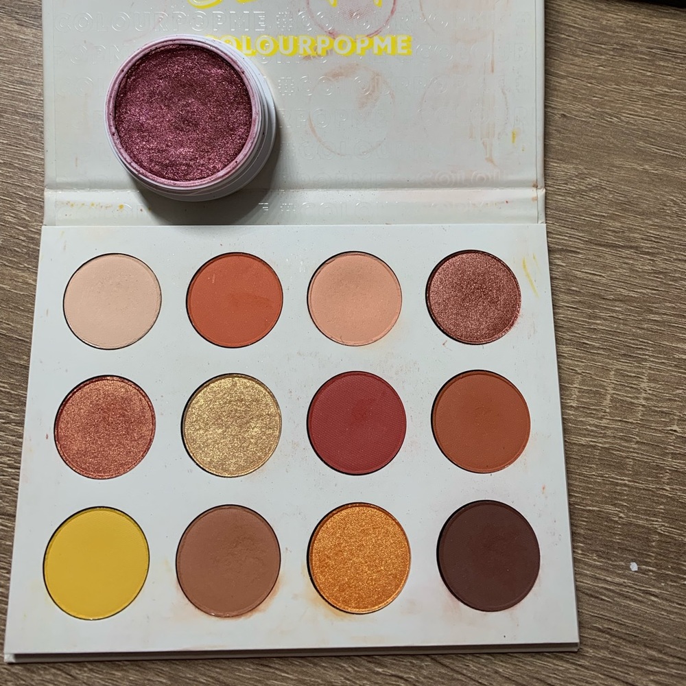 Colourpop eyeshadow bundle